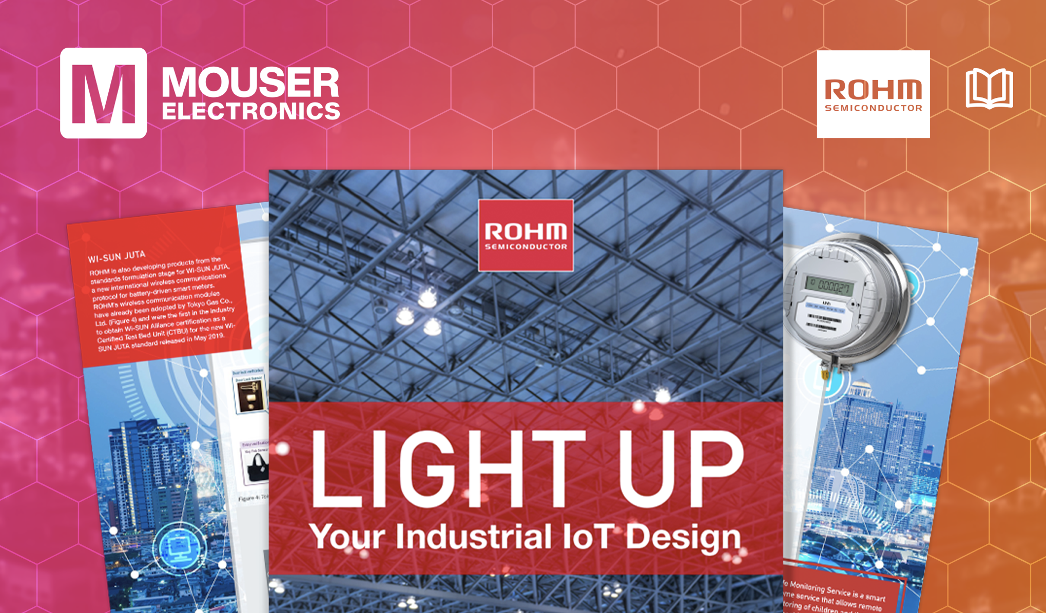 ROHM Semiconductor和贸泽联手发布新电子书探讨工业物联网中的高效功率转换