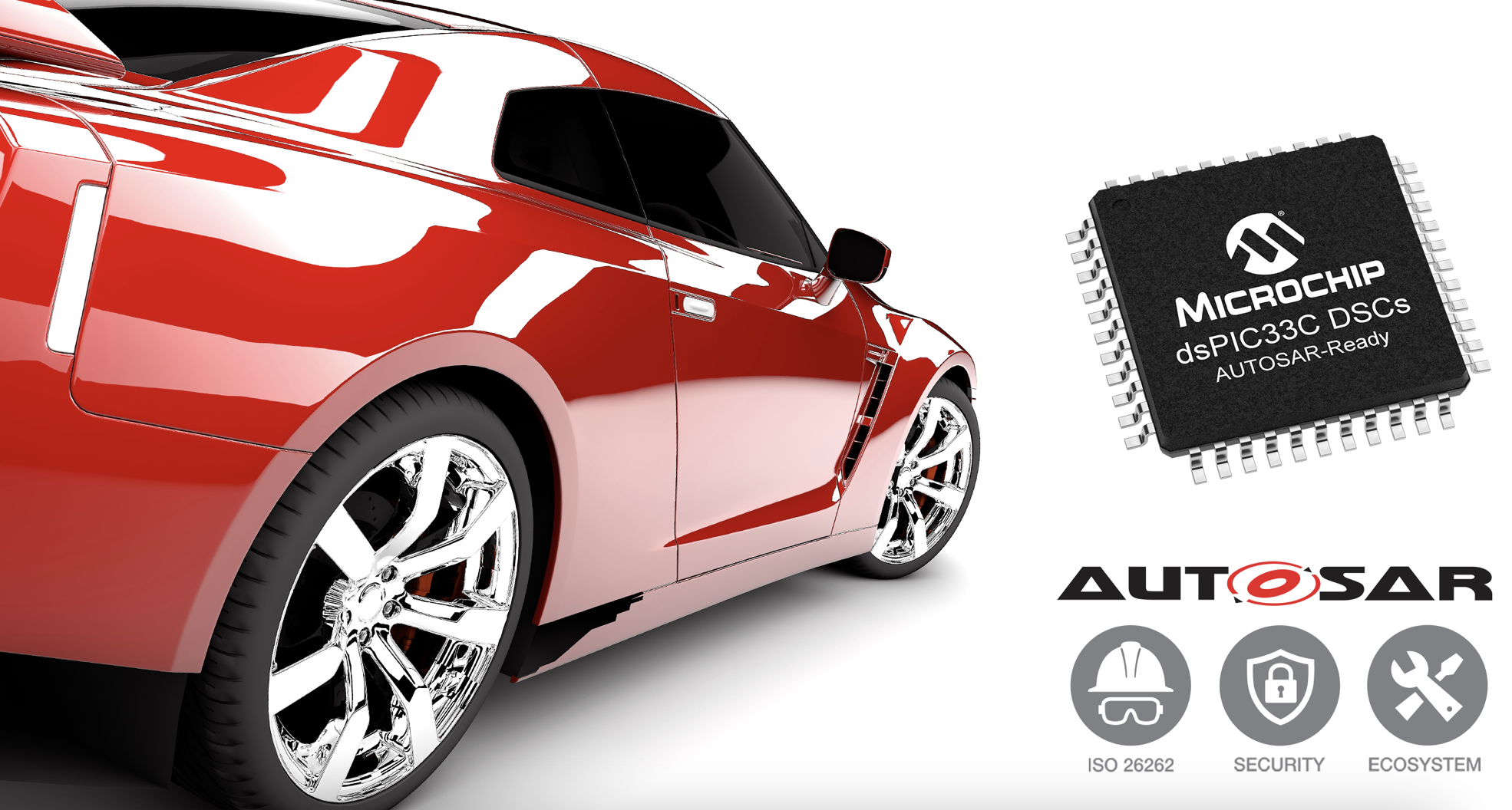 Microchip推出符合ISO 26262且AUTOSAR就绪的器件和生态系统，简化汽车设计