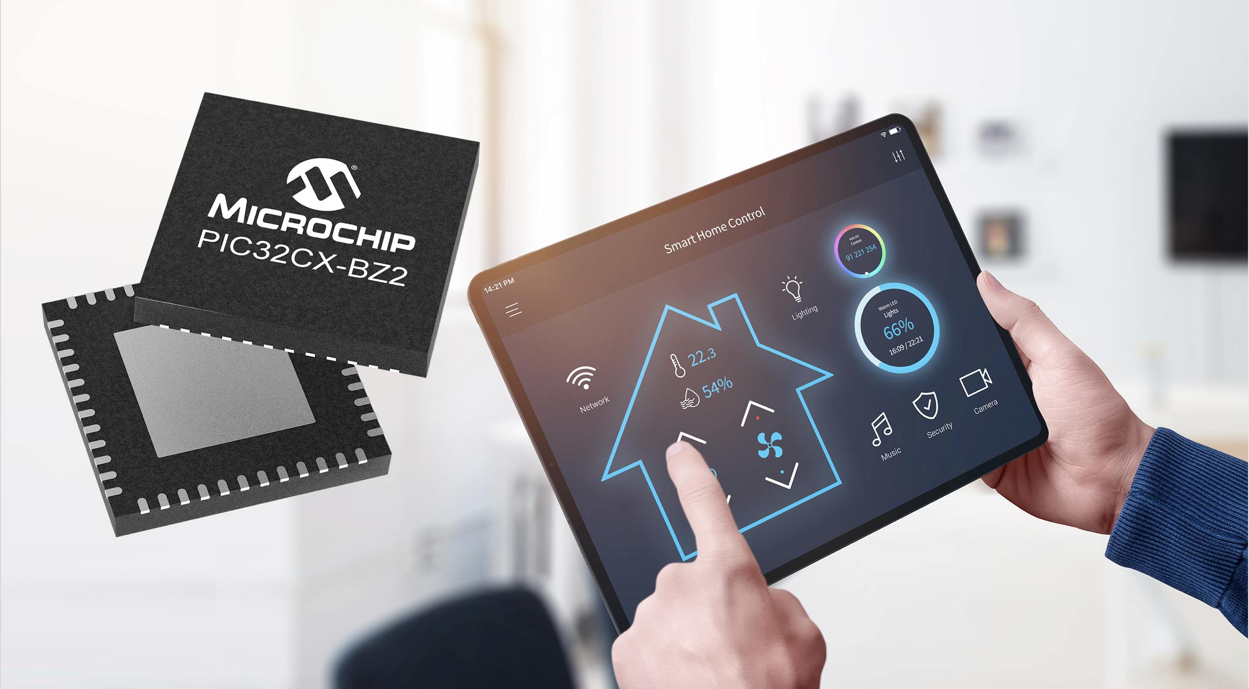 Microchip推出基于Arm®的新型PIC®单片机系列产品，以更简便方式添加Bluetooth®低功耗连接功能