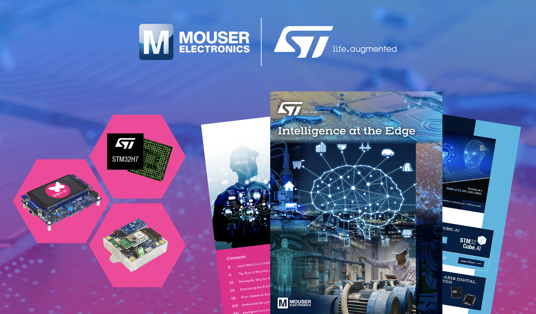 贸泽与STMicroelectronics合作推出新电子书探讨响应式边缘人工智能的未来