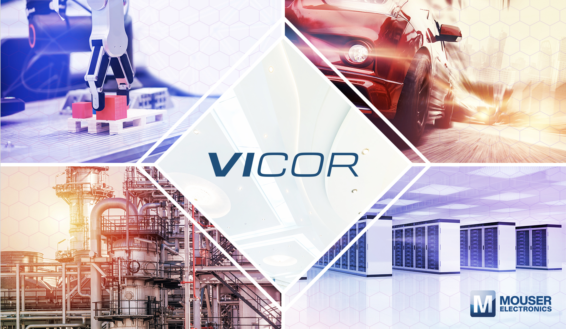 Vicor携手贸泽推出以48V设计为主题的全新资源网站