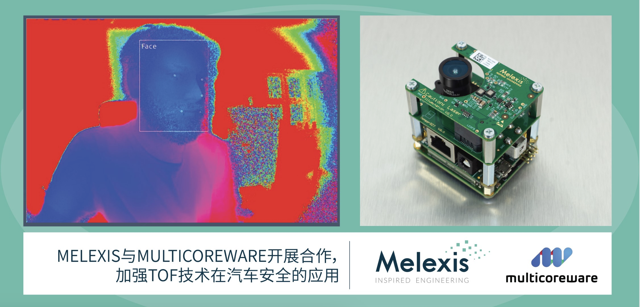 Melexis与MulticoreWare开展合作，加强ToF技术在汽车安全的应用
