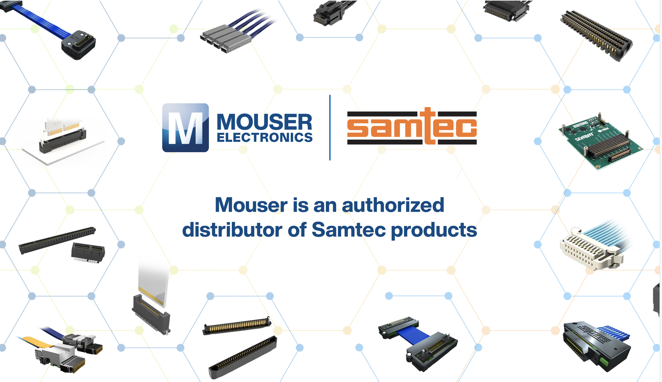 贸泽电子分销丰富多样的Samtec产品系列