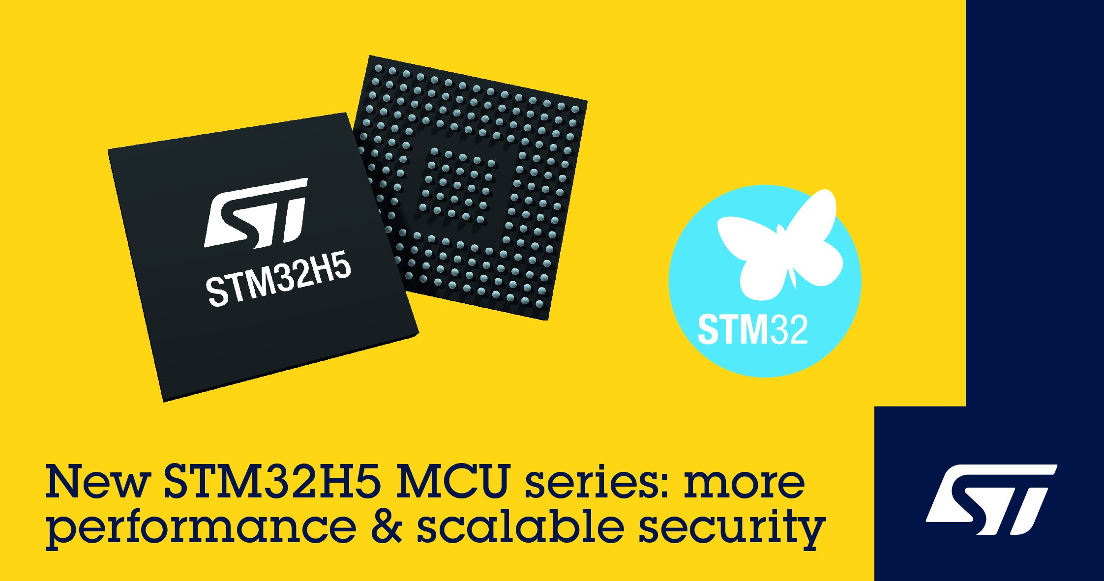 意法半导体新系列MCU STM32H5提升下一代智能应用的性能和安全性