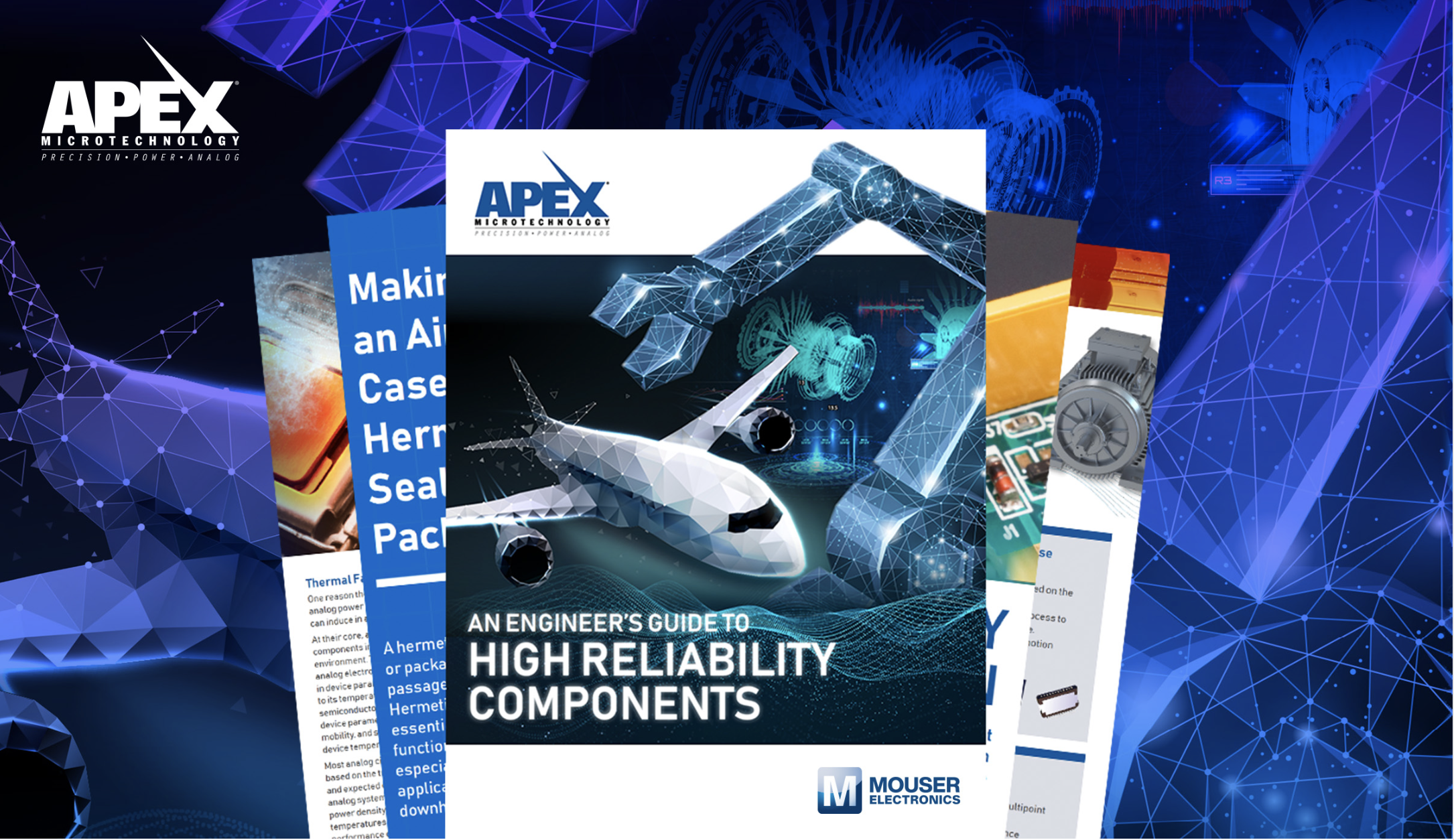 贸泽联手Apex Microtechnology推出全新电子书探索高可靠性设计中的挑战与难点