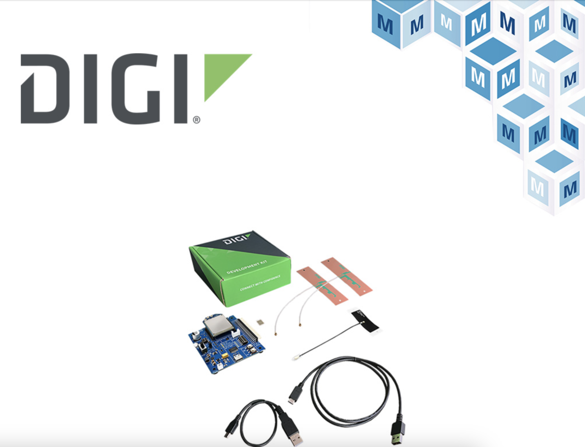 贸泽开售适合LTE IoT&nbsp;应用的Digi XBee 3 全球GNSS LTE CAT 1开发套件