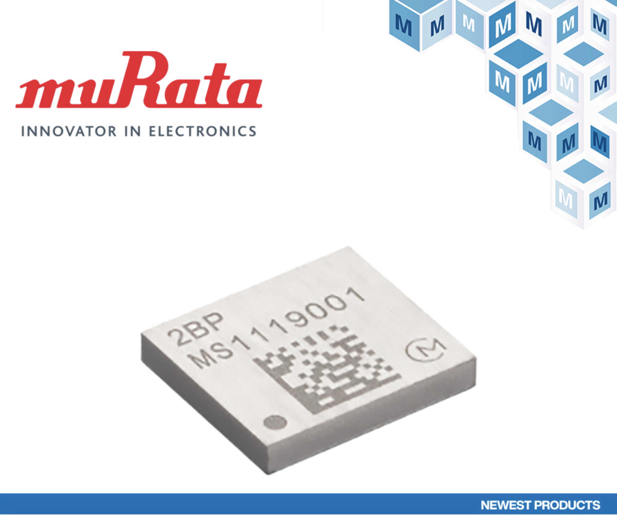 贸泽开售Murata面向无线IoT应用的Type2BP超宽带模块