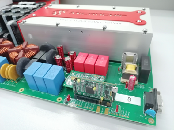大联大品佳集团推出基于Microchip产品的11KW三相图腾柱PFC电源方案