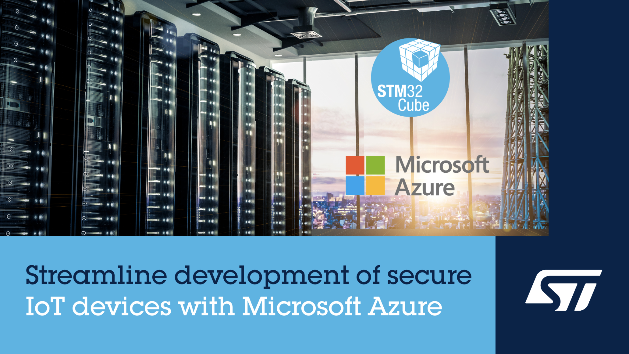 意法半导体发布安全软件，确保物联网设备安全连接Microsoft Azure IoT Hub