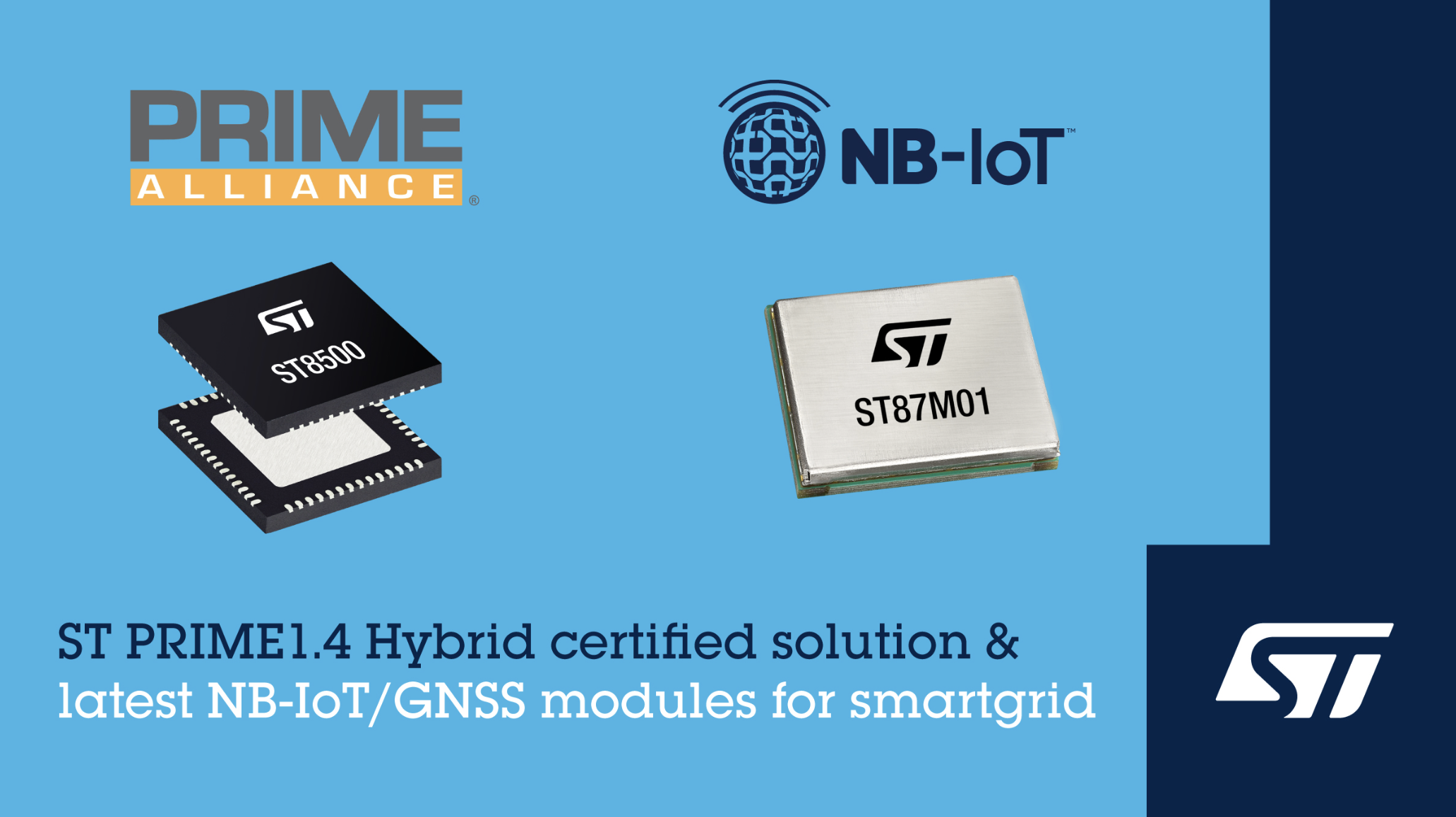 意法半导体在Enlit欧洲电力能源展上展示可快速部署的智能电网和移动物联网连接创新技术