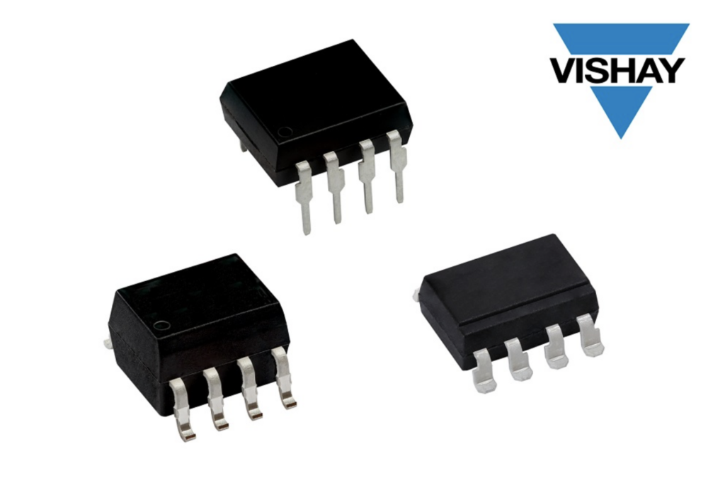 Vishay推出的新款10 MBd低功耗光耦，供电电流低至5 mA，电压范围2.7 V至5.5 V