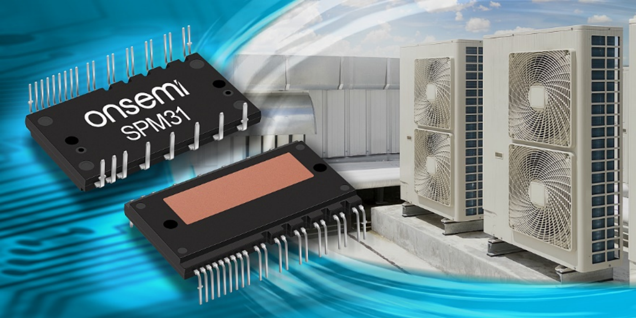 安森美推出第七代IGBT智能功率模块，助力降低供暖和制冷能耗