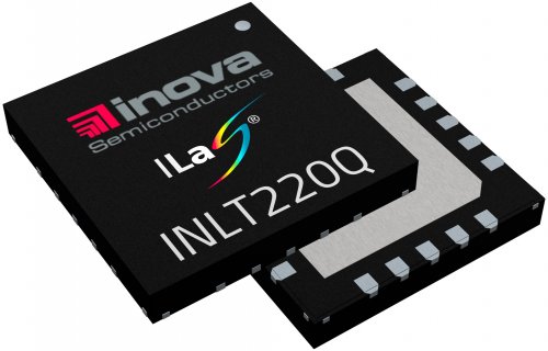 Inova Semiconductors 推出用于汽车ISELED照明和传感器网络的新型混合信号收发器ILaS收发器INLT220Q集成 DC/DC 控制器，为汽车内饰和功能照明应用提供直接电池供电