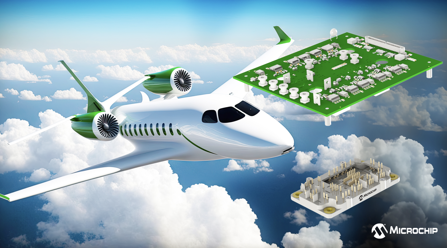 Microchip推出集成作动电源解决方案旨在简化航空业向多电飞机转型