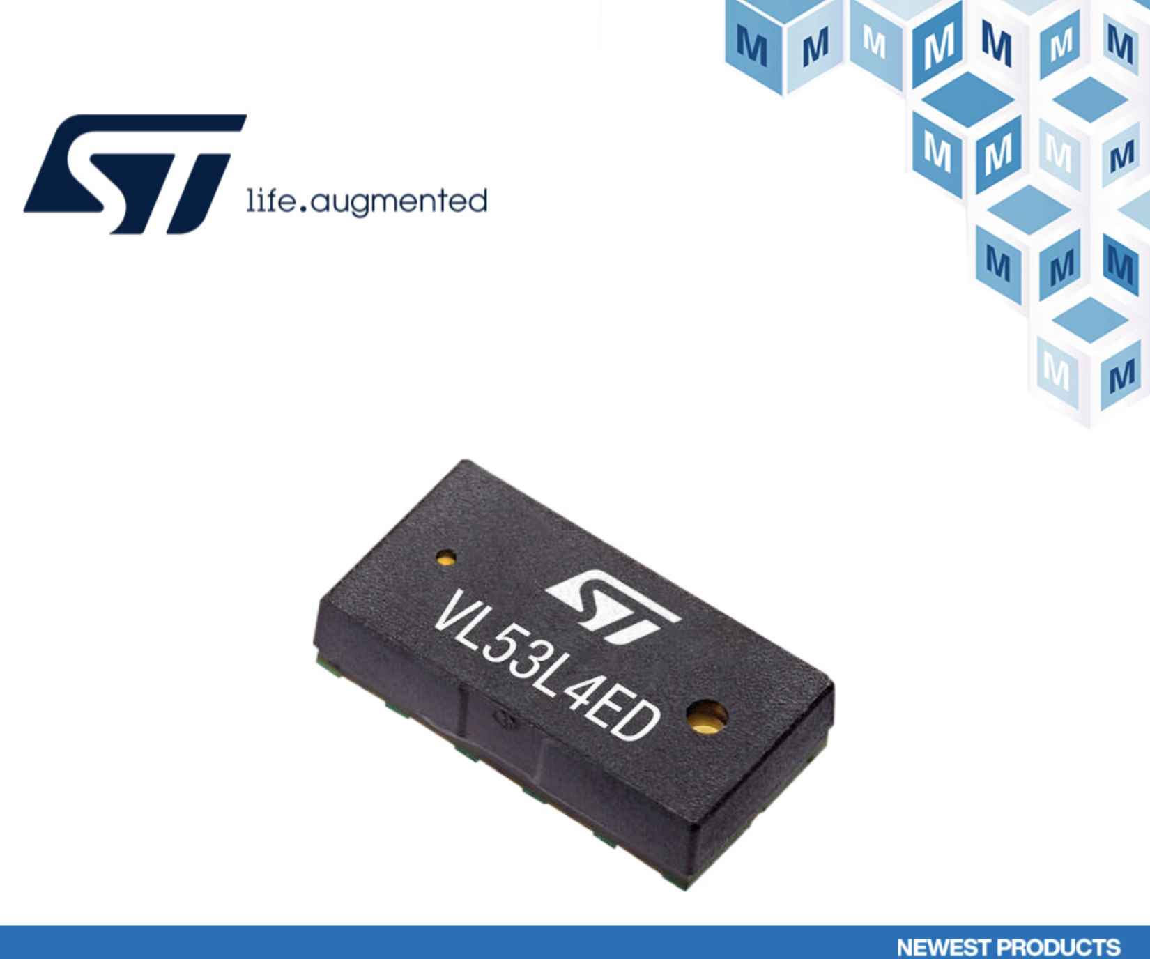 贸泽开售适用于存在检测和系统激活应用的STMicroelectronics VL53L4ED飞行时间接近传感器