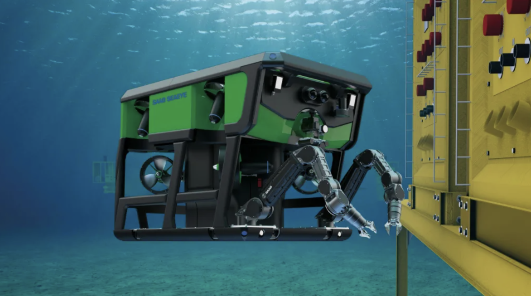 Saab UK 为深海勘探实现创新，降低潜水员及环境风险