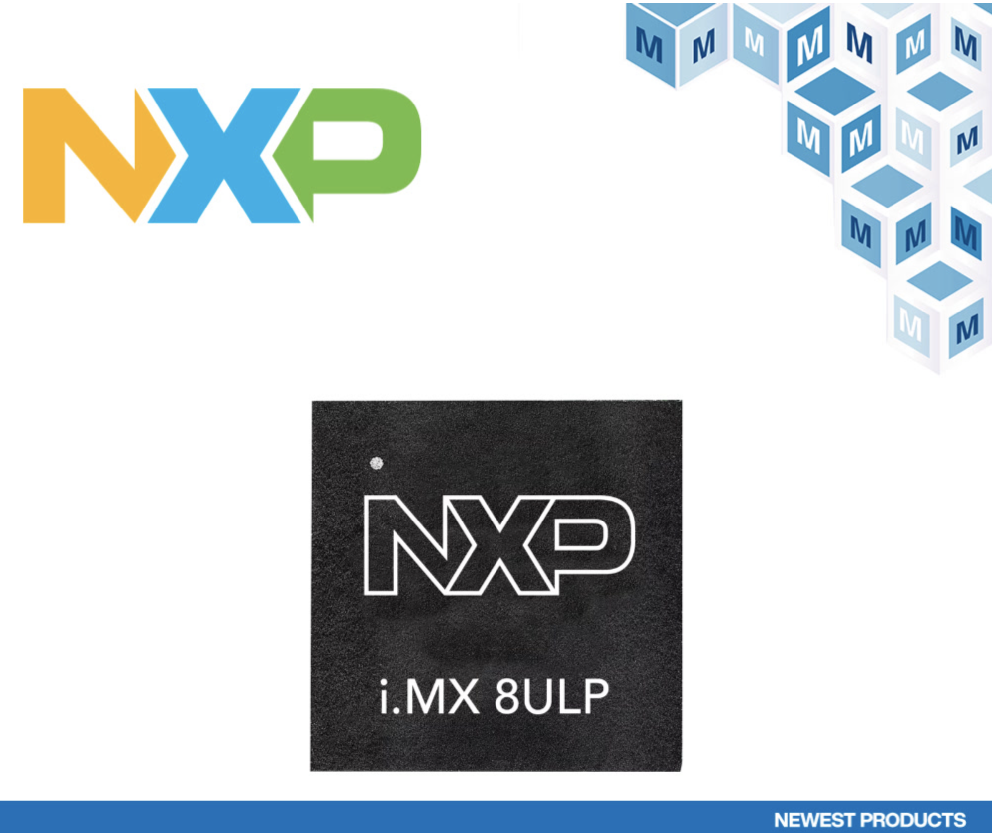 贸泽开售NXP Semiconductors i.MX 8ULP跨界应用处理器