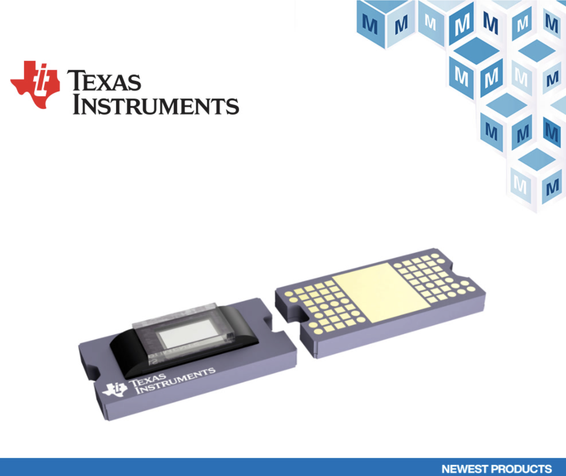 贸泽开售适用于汽车和EV应用的Texas Instruments DLP2021-Q1 DLP数字微镜器件