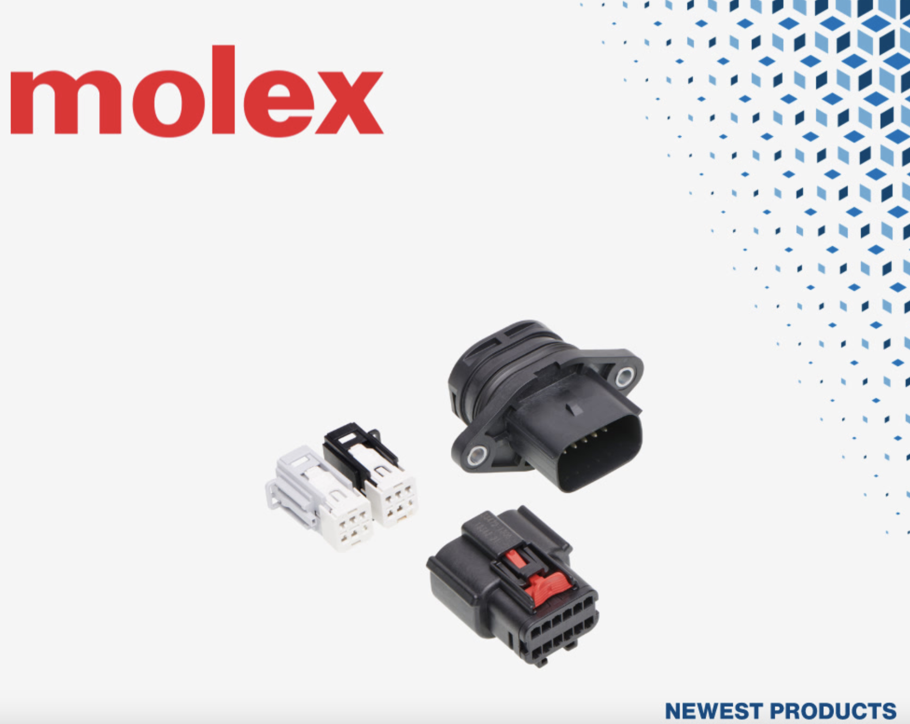 贸泽开售适用于新一代汽车和工业应用的Molex MX150穿缸密封连接器