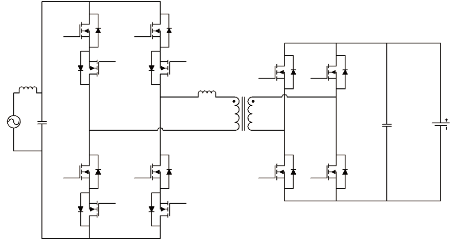 图7 单级双有源桥转换器