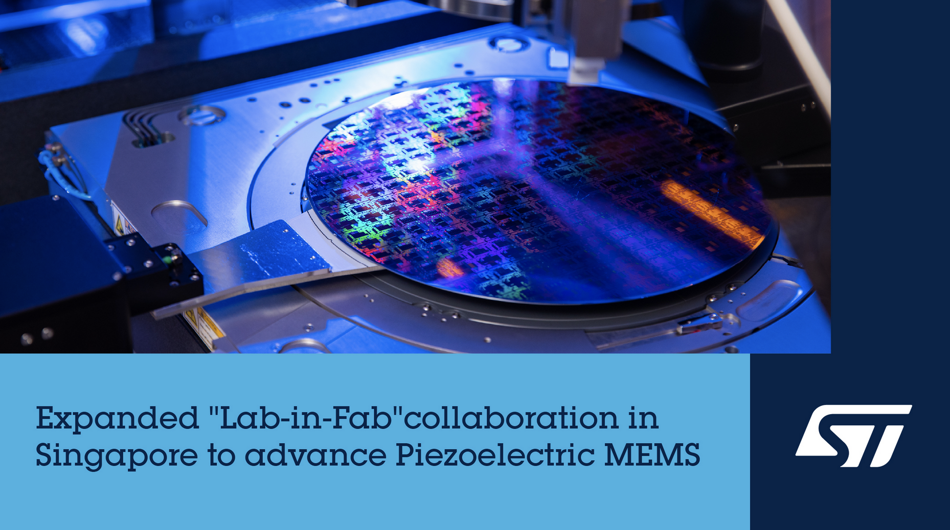 意法半导体宣布扩大在新加坡的“Lab-in-Fab”厂内实验室合作项目，