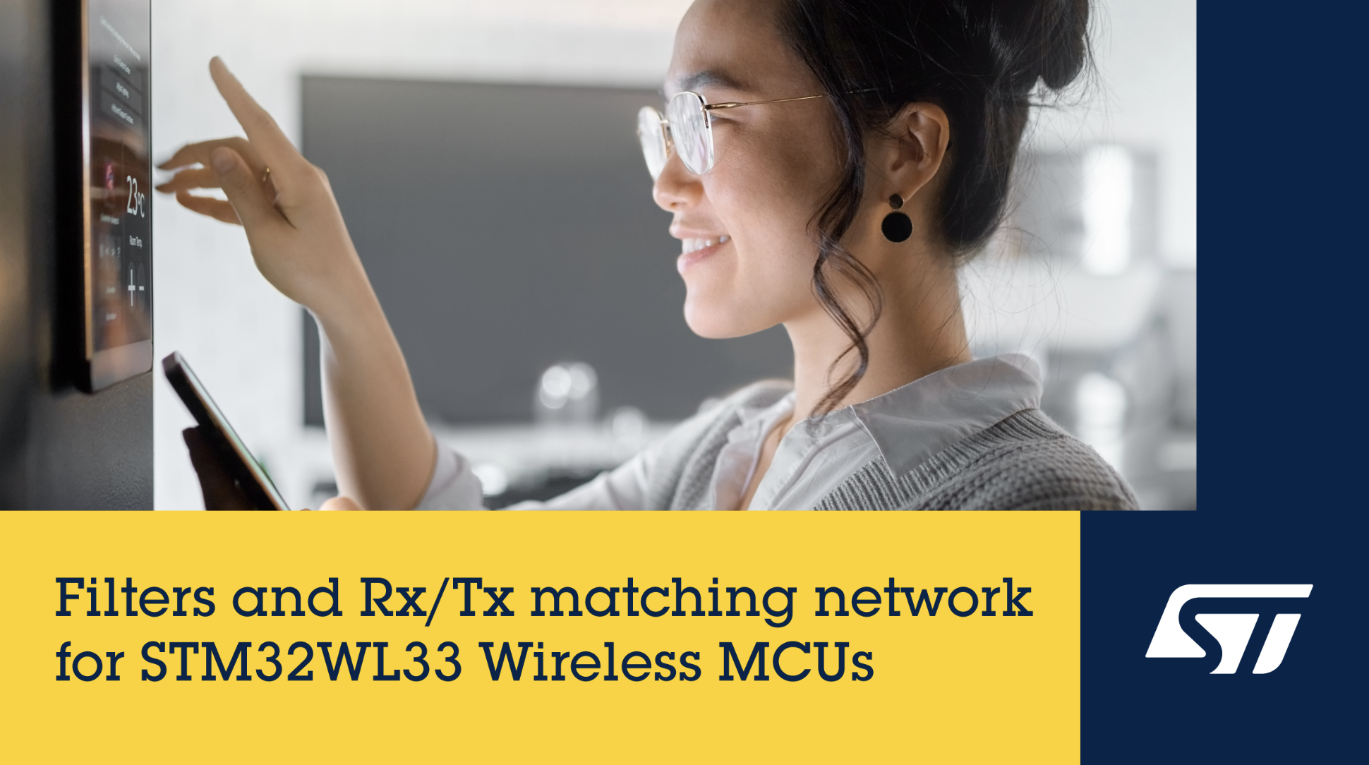 意法半导体推出用于匹配远距离无线微控制器STM32WL33的集成的匹配滤波芯片