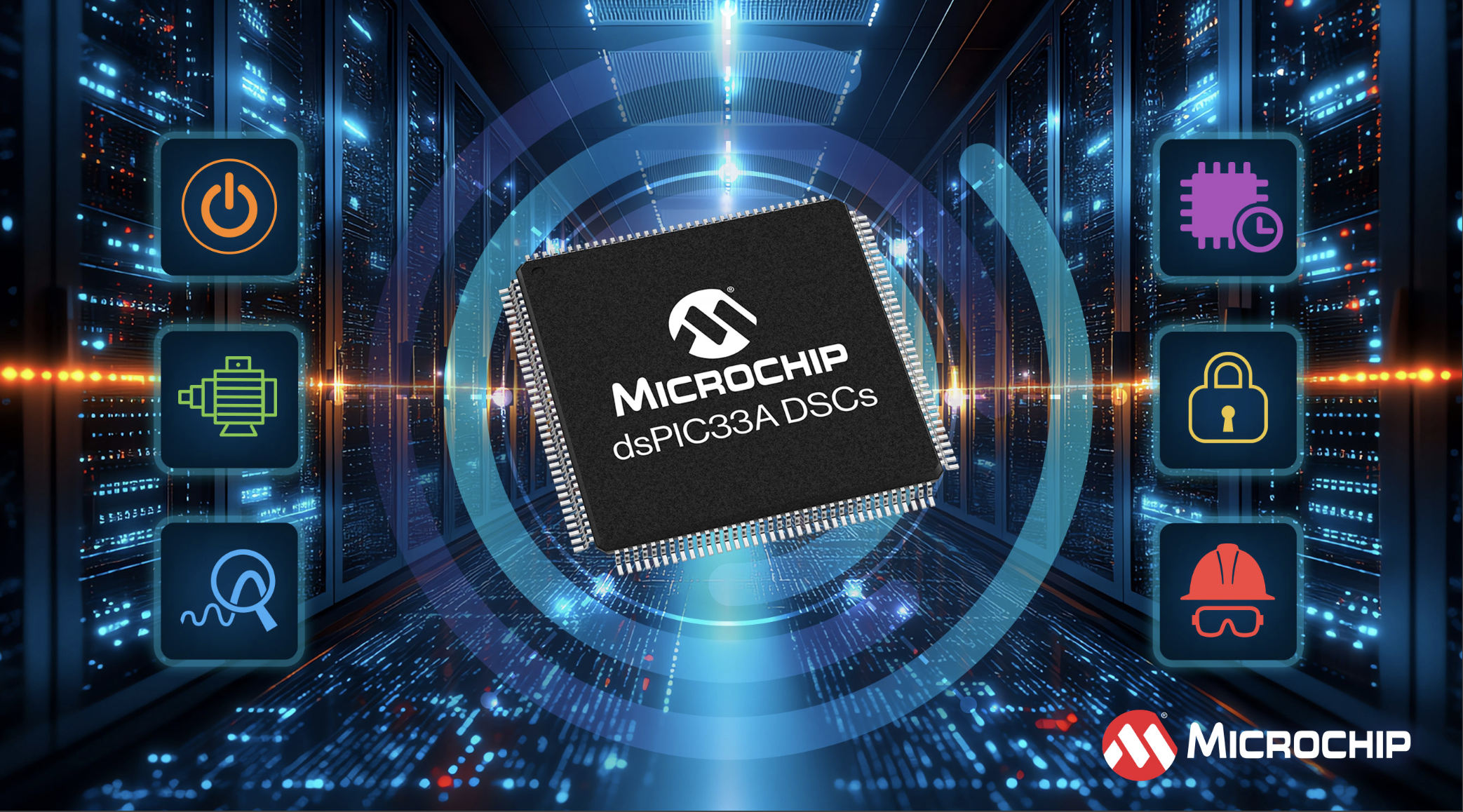 Microchip升级数字信号控制器（DSC）产品线