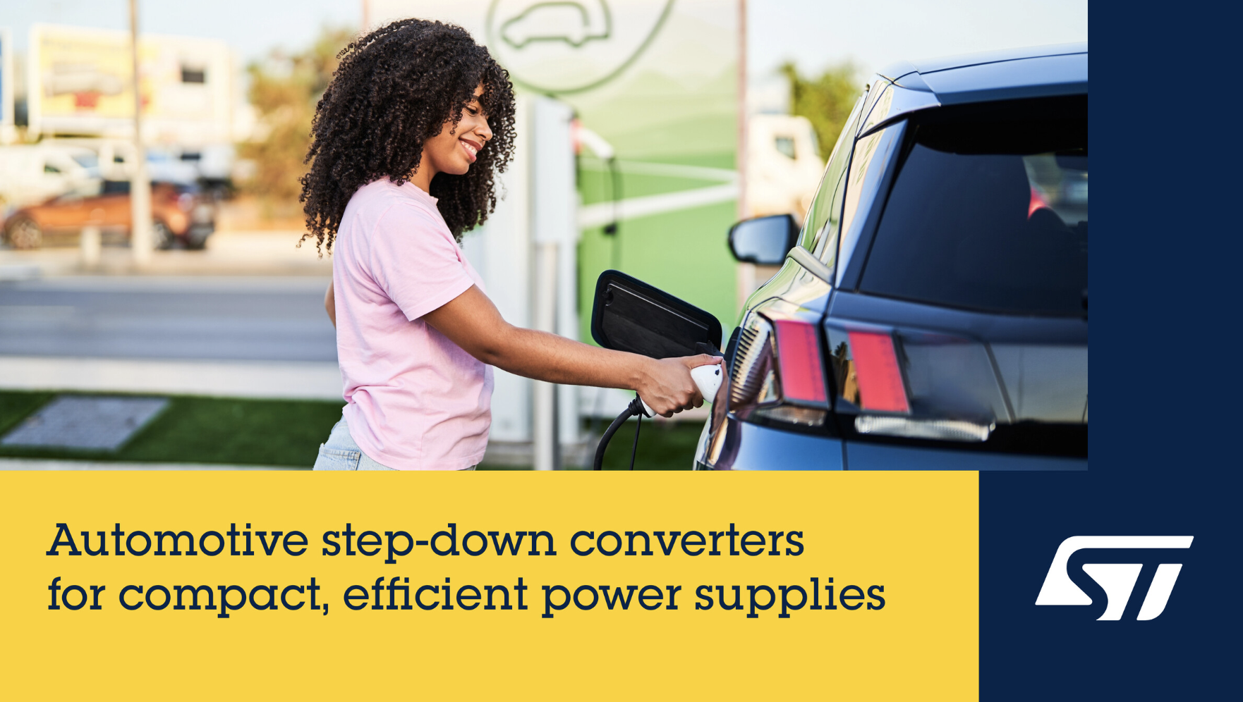 意法半导体推出新款低压大电流开关电源稳压器，可解决车规负载挑战