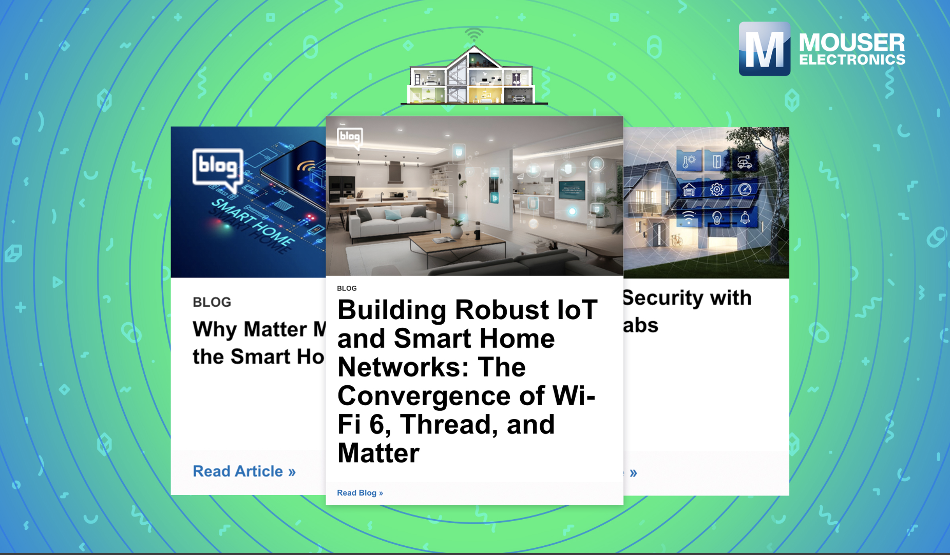 贸泽电子在线资源中心推动实现未来智能家居