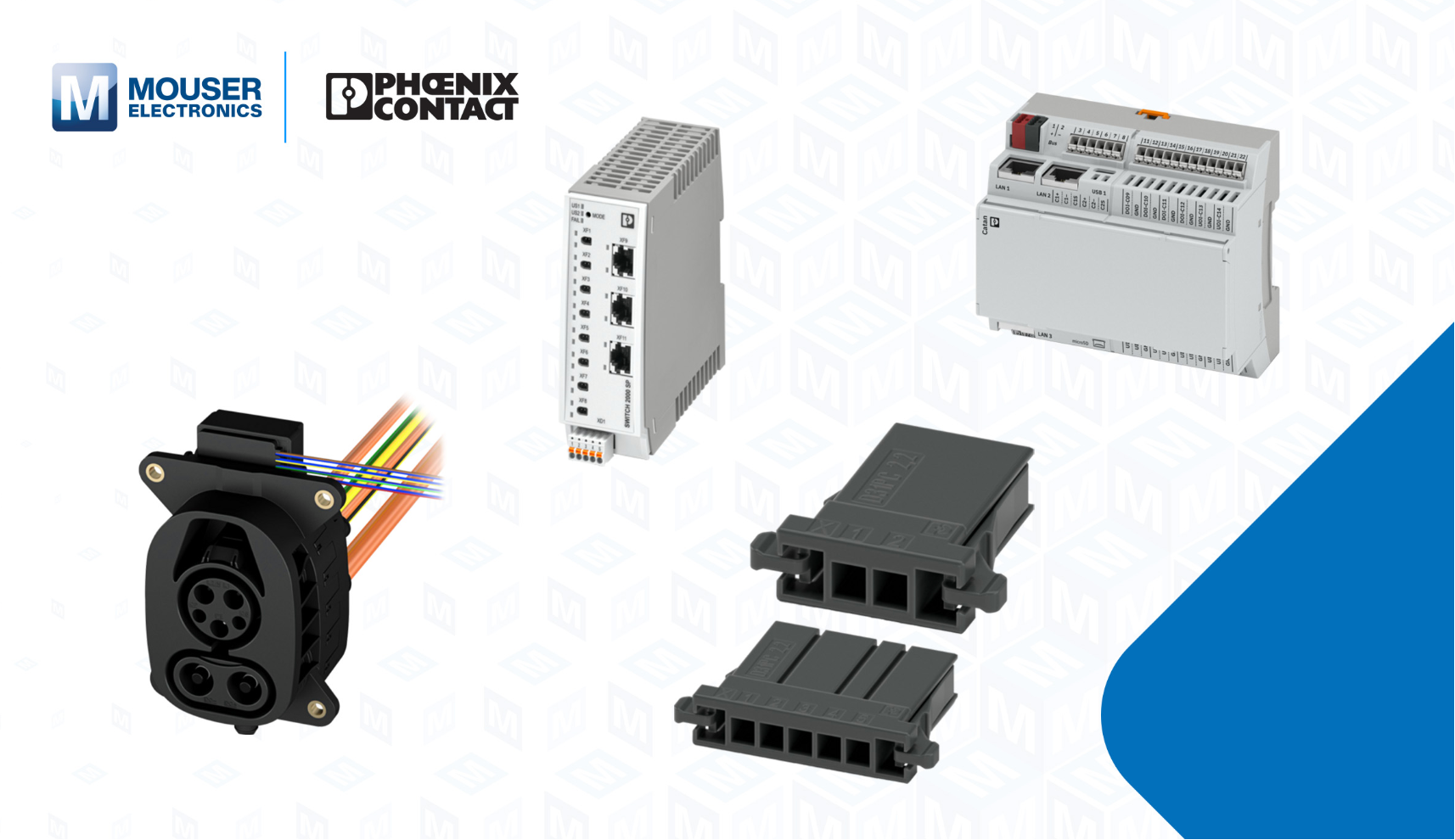 贸泽授权代理Phoenix Contact新近推出的各种产品与解决方案
