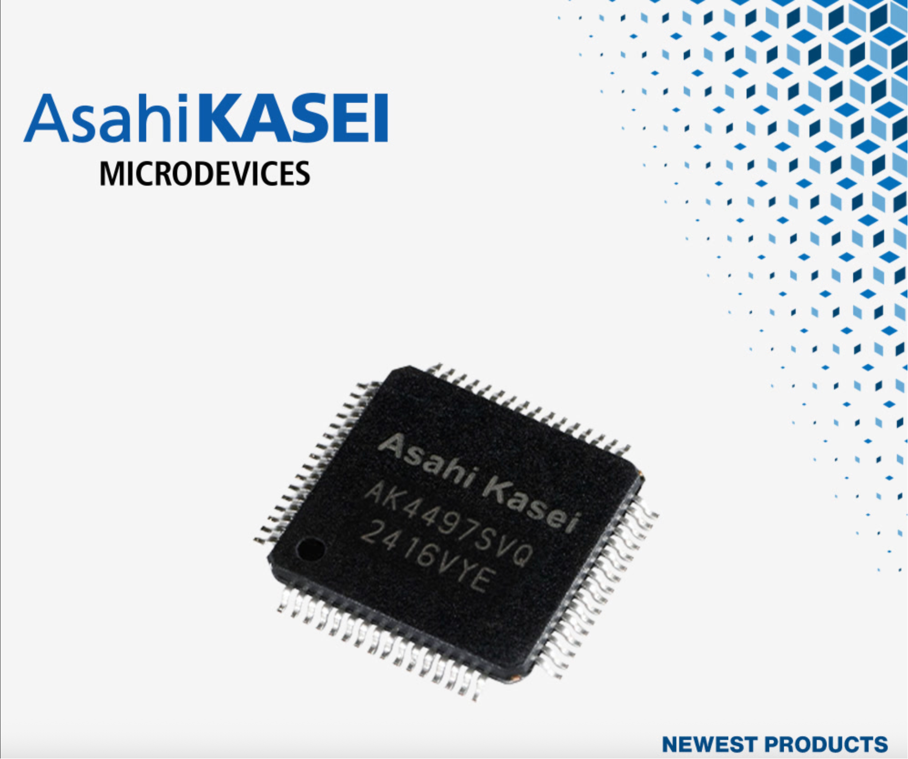 贸泽开售AKM AK4497SVQ旗舰级DAC为高端音频应用提供出色音质