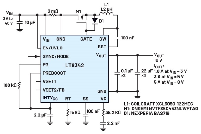 A circuit diagram of a device

Description automatically generated