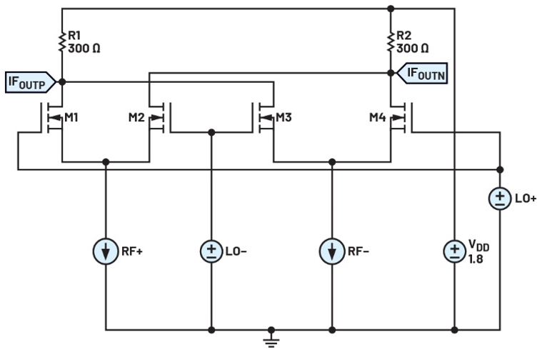图10.吉尔伯特单元结构