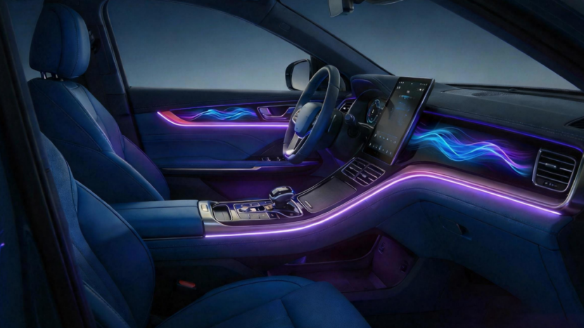 泰矽微TClux系列:专用驱动芯片如何引领汽车动态氛围灯高性价比未来