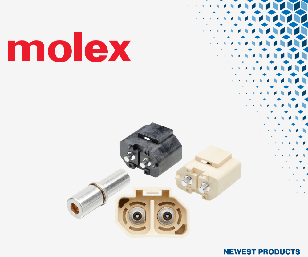 贸泽电子开售Molex PowerWize 3.40mm互连器件支持现代化大功率应用提升电源效率