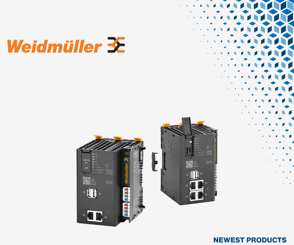 贸泽开售适合边缘工业自动化应用的Weidmuller u-control M3000和M4000可编程自动化控制器