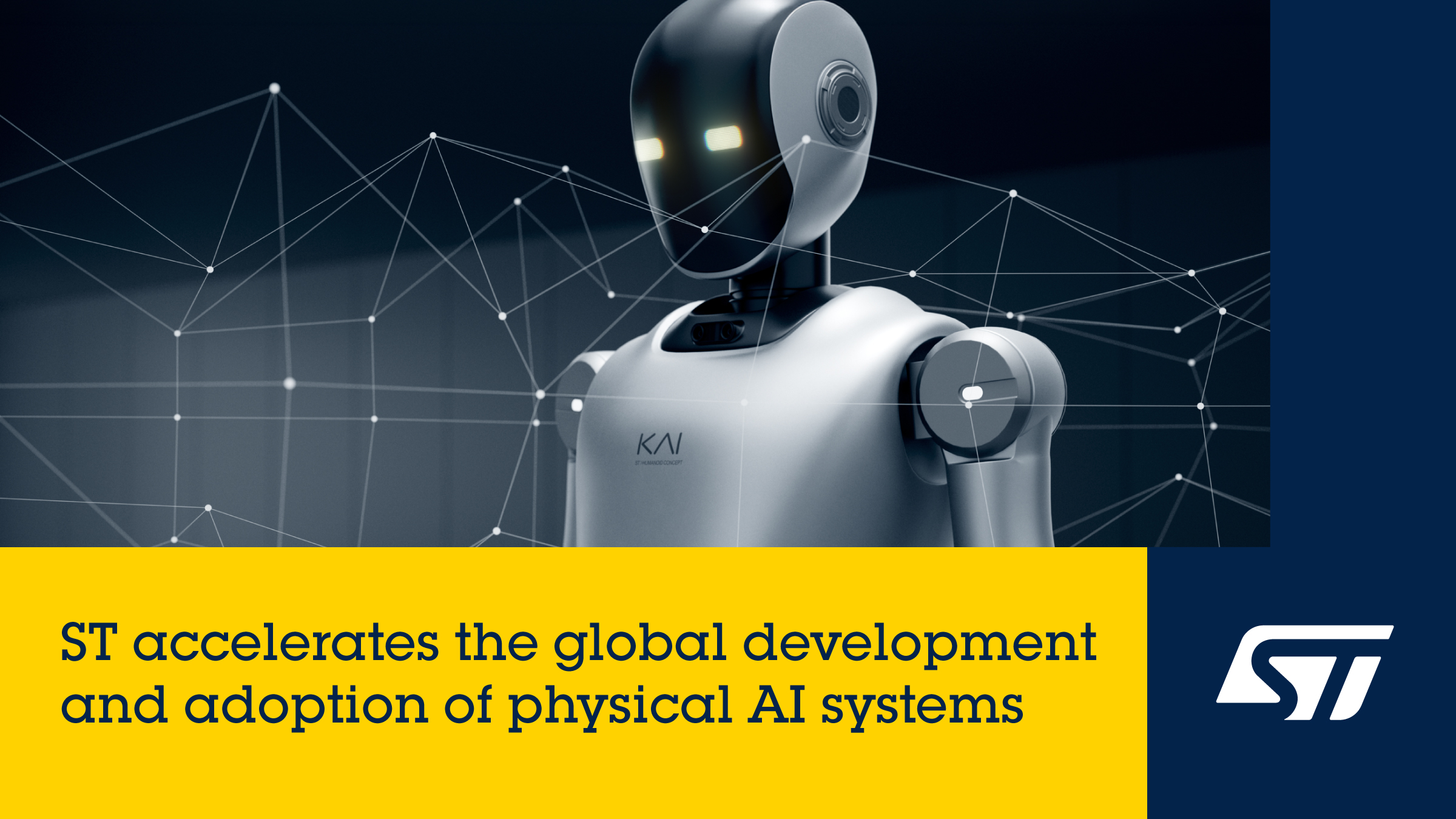 意法半导体与英伟达合作加快物理AI全面普及和市场增长