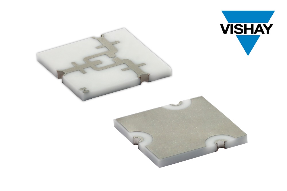 Vishay双路Wilkinson功率分配器/合成器在高频连接应用中提高效率并节省空间