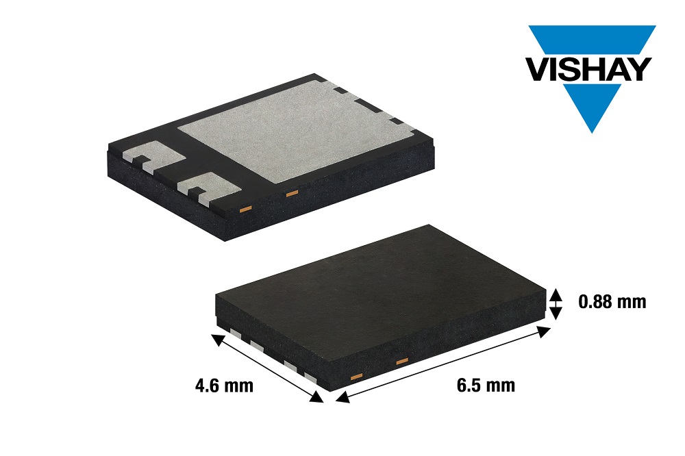 Vishay采用最新DFN6546A封装的200 V FRED Pt® 超快恢复整流器支持高达15 A额定电流