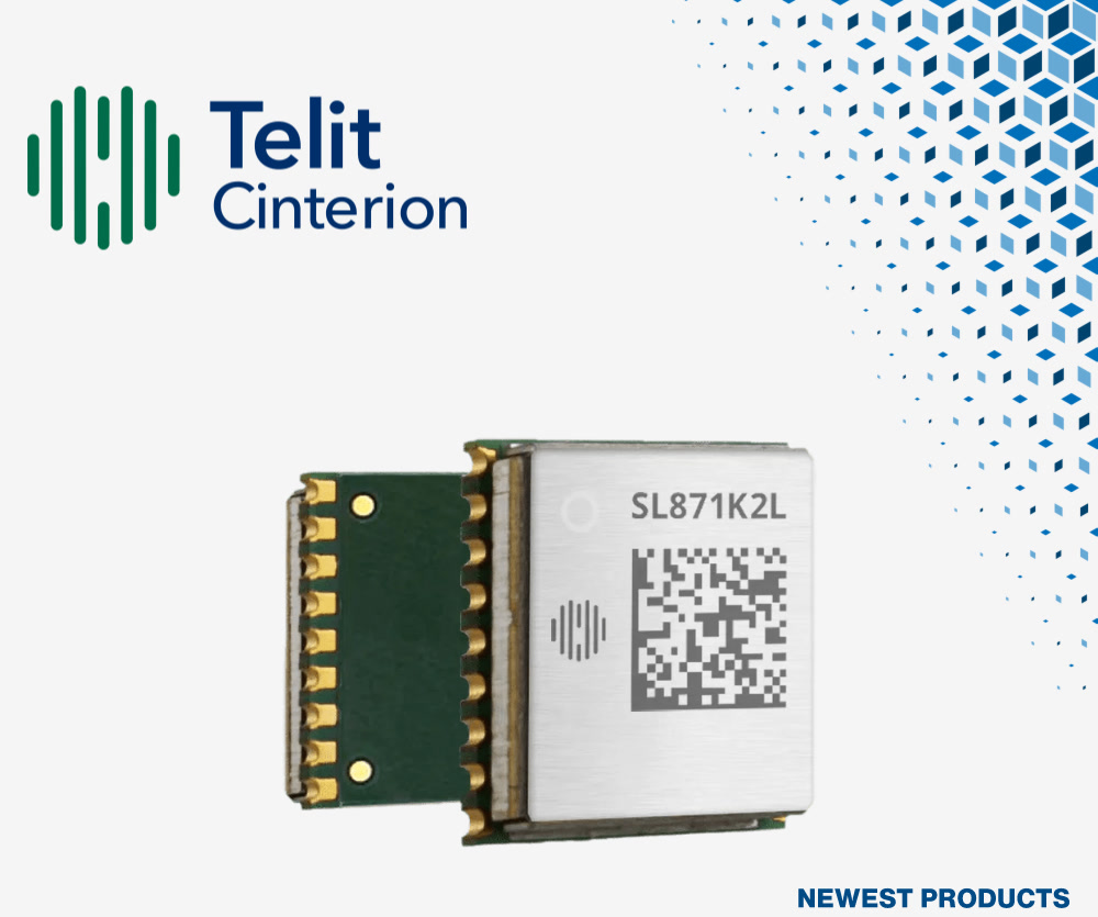 贸泽开售Telit Cinterion SL871K2 GNSS模块 支持单频和多星座GNSS定位