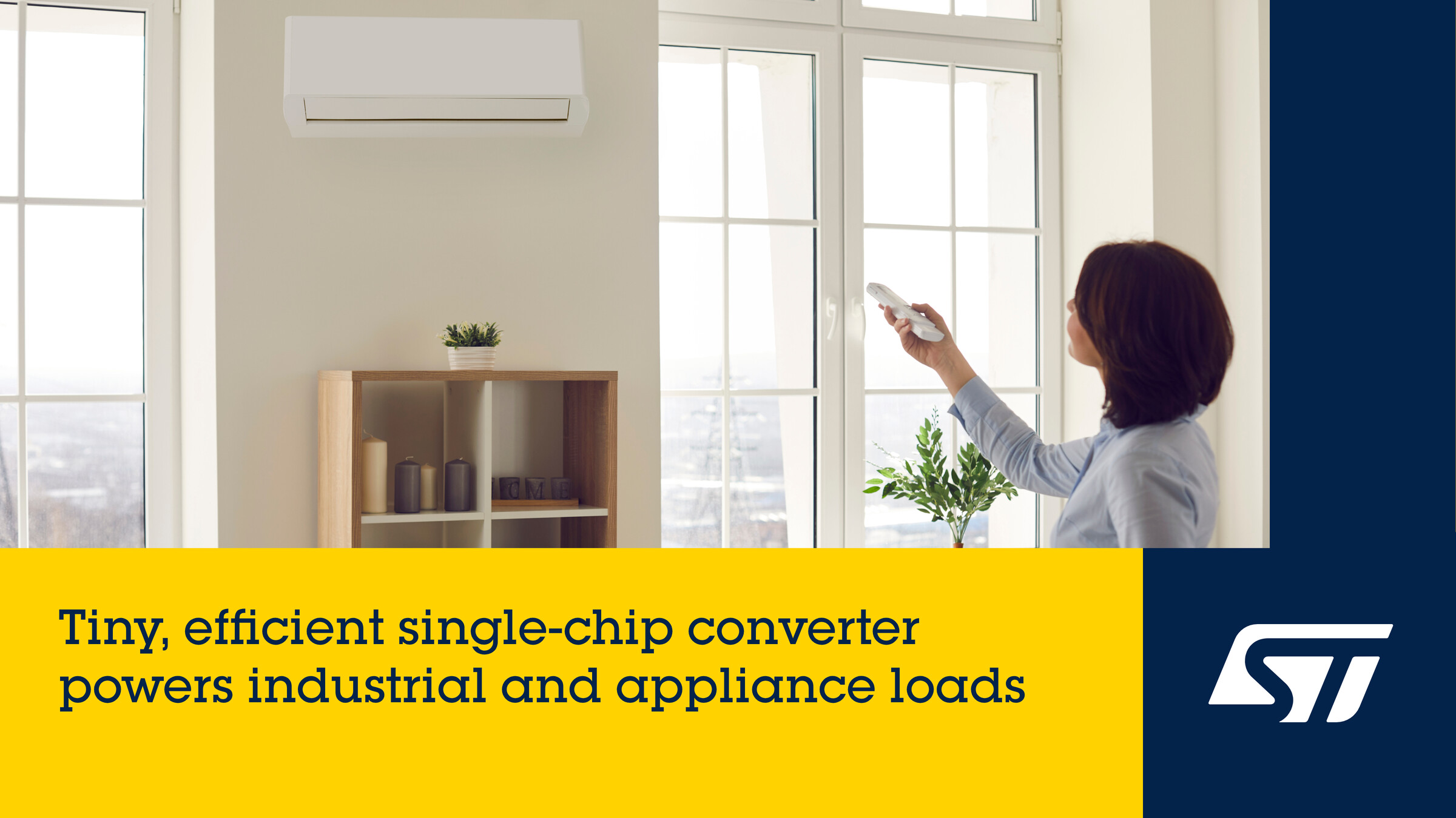 意法半导体单片降压转换器为家电和工业设备提供3A电源