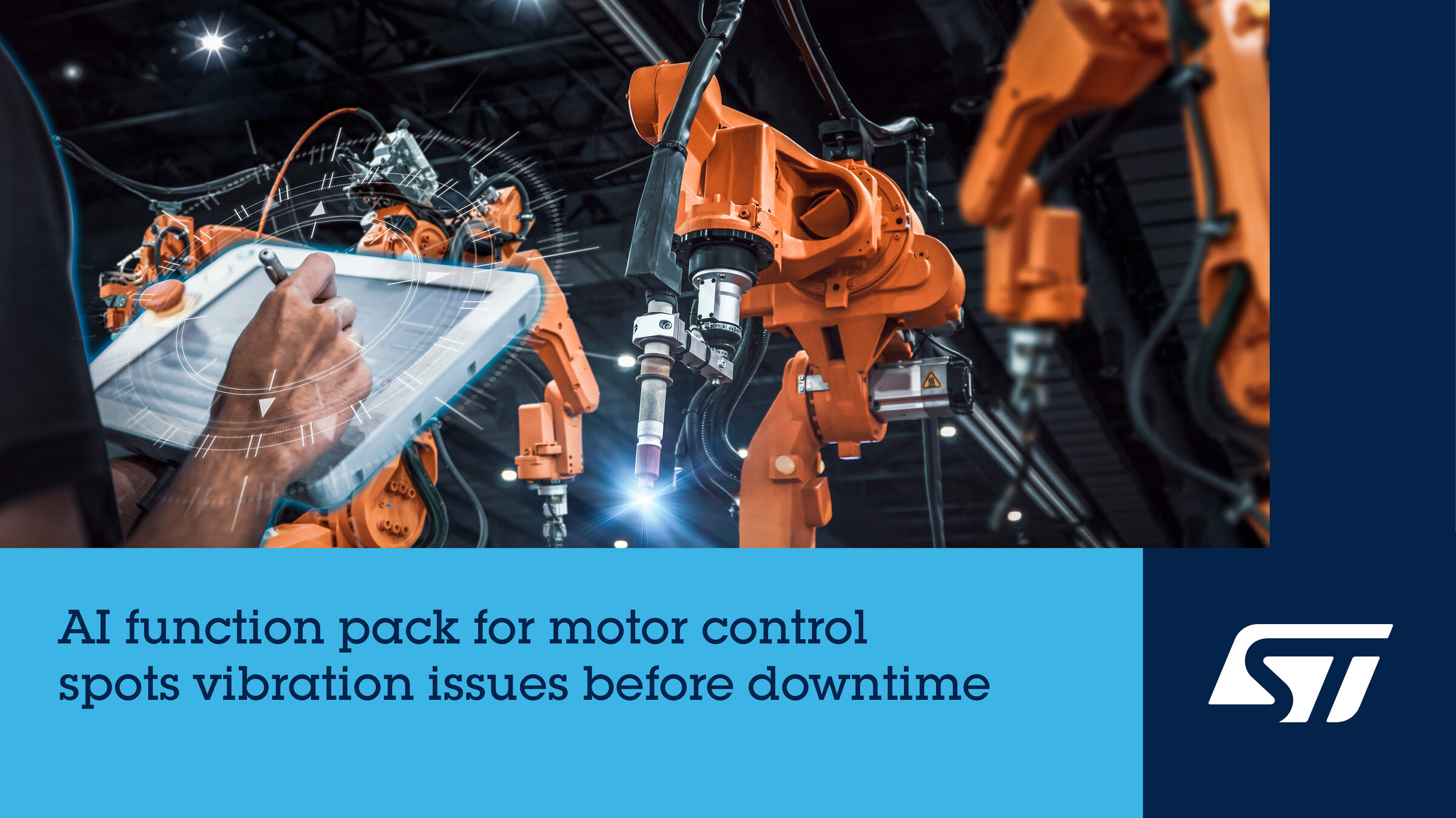 意法半导体发布机器学习软件包，加快AI增强型电机控制研发