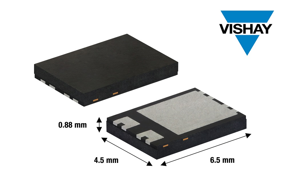 Vishay PAR和TRANSZORB TVS采用新的DFN6546A超薄封装实现3000 W功率耗散
