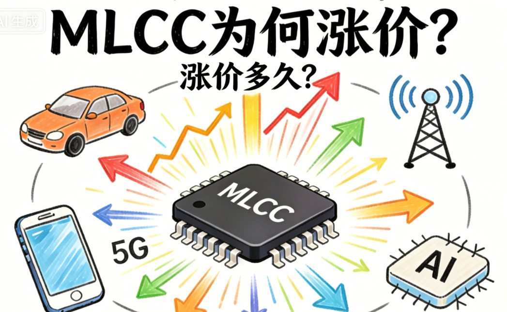 MLCC缺货潮升级，分品类涨价行情将持续多久？