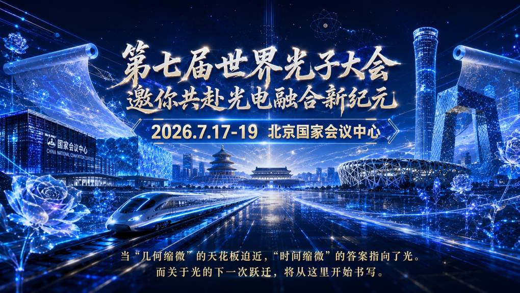 第七届世界光子大会、何庭波刚说完,这群人就要开讲了