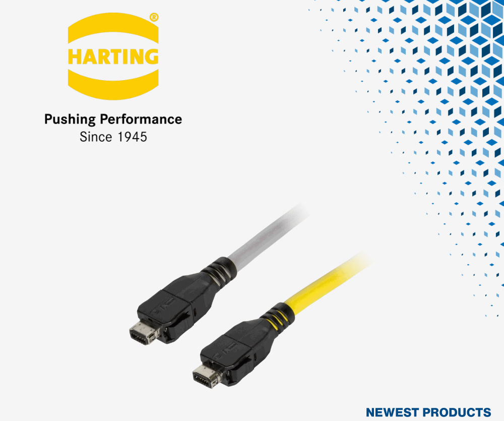 贸泽开售HARTING ix Industrial PushTrigger IP20连接器为严苛工业应用提供高性能连接