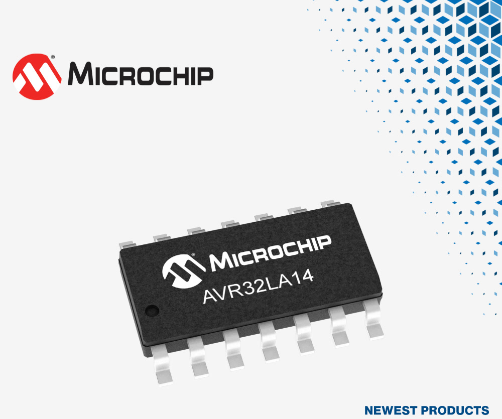 贸泽开售适用于消费电子、工业、汽车和医疗应用的Microchip Technology AVR LA微控制器