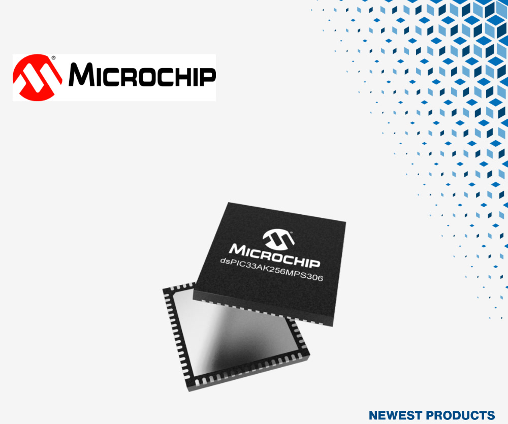 贸泽开售Microchip新款高速、高分辨率dsPIC33AK256MPS306 32位DSC，为AI、工业、汽车和数据中心应用提供支持