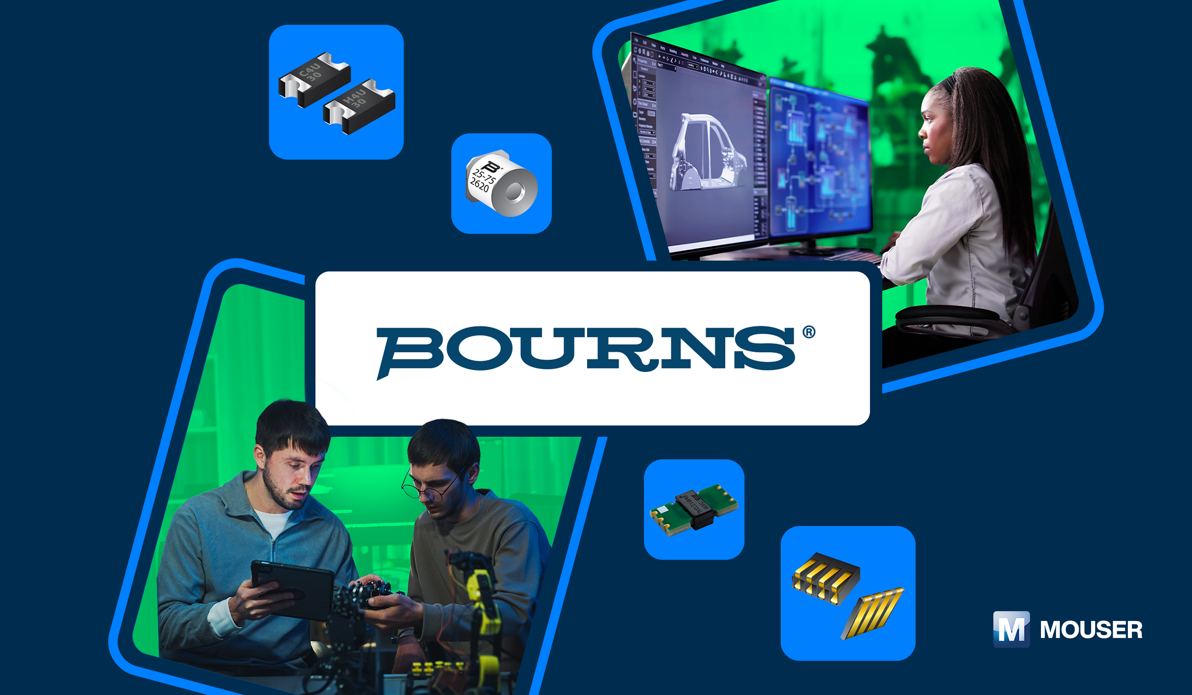 贸泽为工程师带来Bourns新款电源解决方案